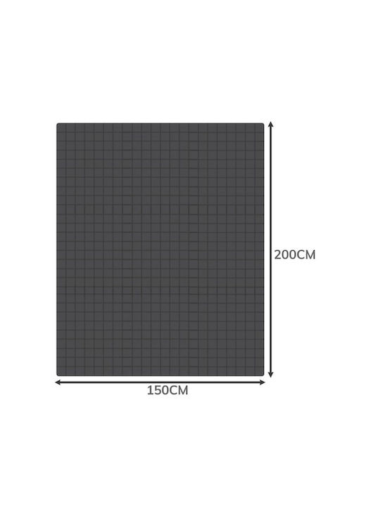 Ruhhy Gravity Blanket Single 150x200cm Gray