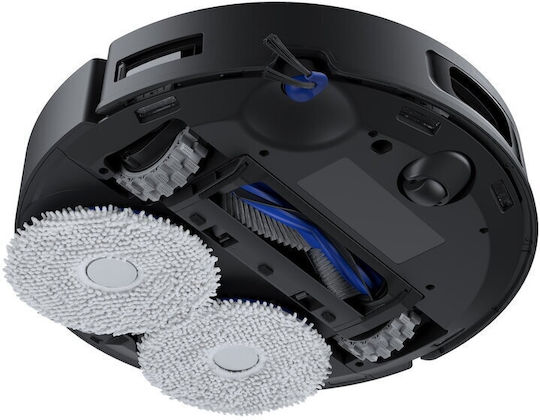 Ecovacs Deebot T30C Gen 2 Σκούπα Ρομπότ με Χαρτογράφηση Laser & Απορρόφηση 25000Pa Μαύρη