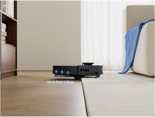 Ecovacs Deebot T30C Gen 2 Σκούπα Ρομπότ με Χαρτογράφηση Laser & Απορρόφηση 25000Pa Μαύρη