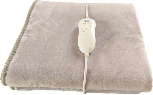 Zilan Μονή Ηλεκτρική Κουβέρτα Μπεζ 60W 80x150εκ.