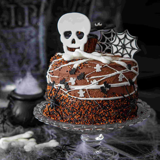 Kas Kas Halloween Orange Schwarz Dekor 100g