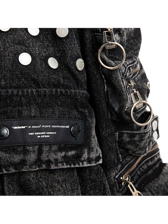 Women's Jean Jacket Black