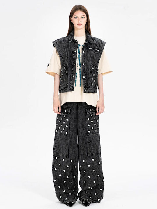 Women's Jean Jacket Black