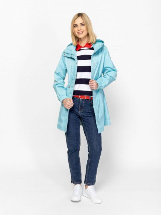 Damenjacke Parka Für Frühling Herbst Sea