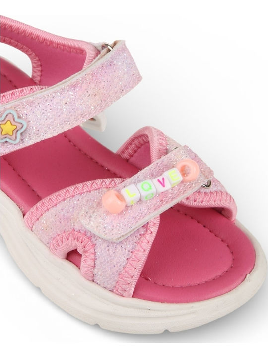 Kindersandalen Fuchsie