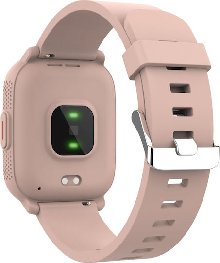 Denver SWC-184 Smartwatch με Παλμογράφο (Ροζ)
