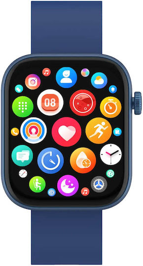 Denver SW-185 Smartwatch με Παλμογράφο (Μπλε)