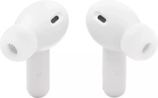 JBL Vibe Beam 2 In-ear Bluetooth Handsfree Ακουστικά με Αντοχή στον Ιδρώτα και Θήκη Φόρτισης Λευκά
