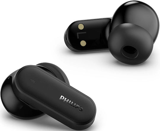 Philips TAT6000 In-ear Bluetooth Handsfree Earphones with Sweat Resistance and Charging Case Black