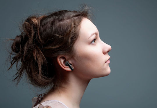 Cellular Line Pure Ohrstöpsel Bluetooth-Freisprecheinrichtung Kopfhörer mit Ladeetui Schwarz