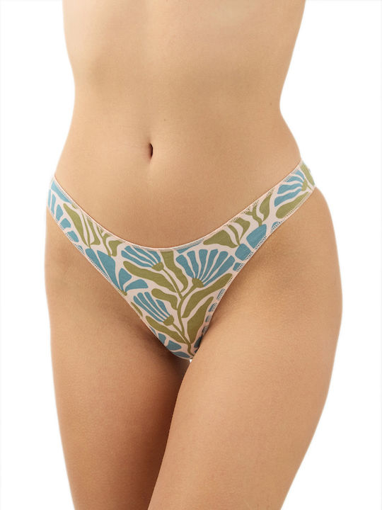 Fimelle Women's Slip 2Pack Seamless Petrol Blue