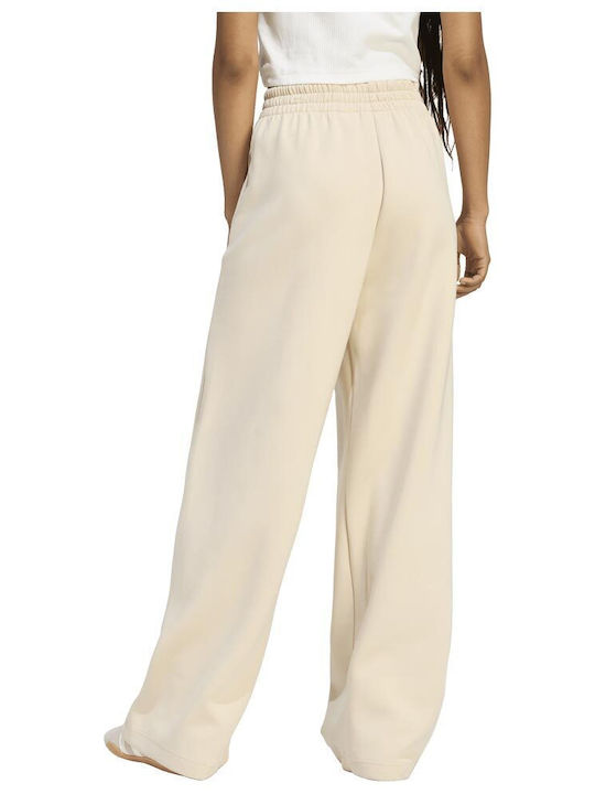 adidas Pants Παντελόνι Φόρμας Μπεζ