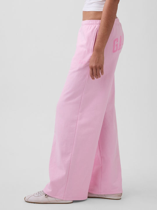 Παντελόνι Φόρμας Φαρδύ Primrose Pink