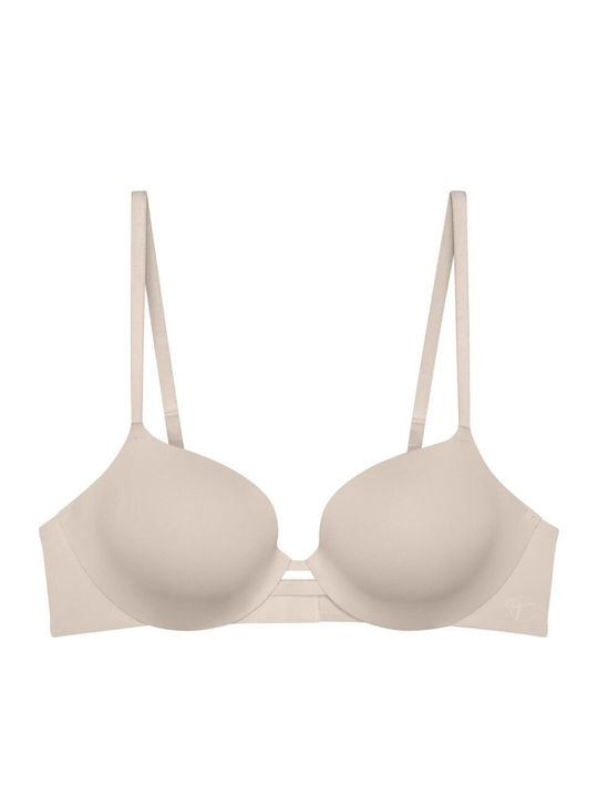 Body Make-up Illusion Whp Ex Beige Bra with Light Padding & Underwire