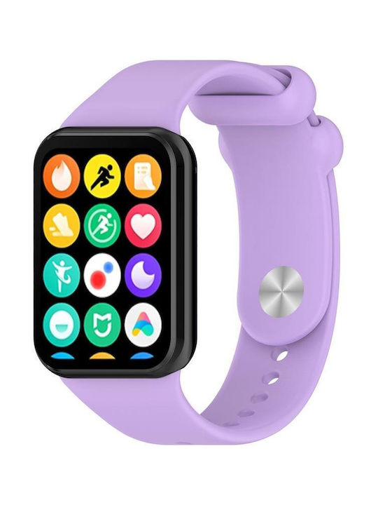 Silicone Strap Mi Band 8 Pro M8 Pro 1 Purple Fioletowy