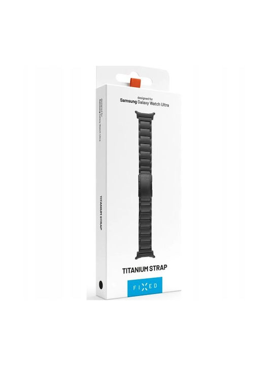 Fixed Титаниева Гривна Samsung Galaxy Watch Ultra Черна