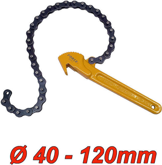 Force Oil Filter Wrench with Chain 110mm