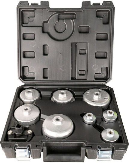 JBM Set Ölfilterkappen 9Stück für Auto / Bmw / Mercedes Benz / Opel / Renault / Volvo / Kia / Hyundai / Auto / VW / Skoda