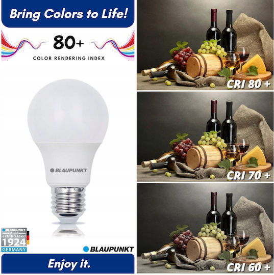 Blaupunkt LED Bulb 18W 135mm for E27 Socket and A65 Shape Warm White