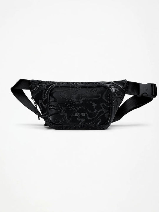 Rains Bum Bag Mini Tăsătură de Talie Pentru Femei Negru Rains Bum Bag Mini Tăsătură de Talie Pentru Femei Negru