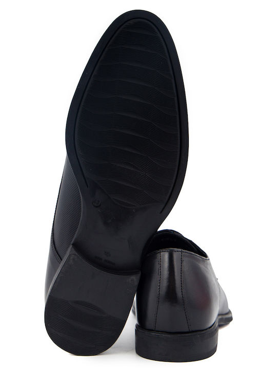 Leather Men's Dress Shoes Black 6042-4-mavro