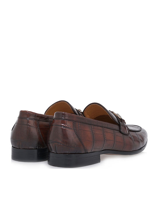 Pantofi Eleganți Pentru Bărbați Din Piele Maro