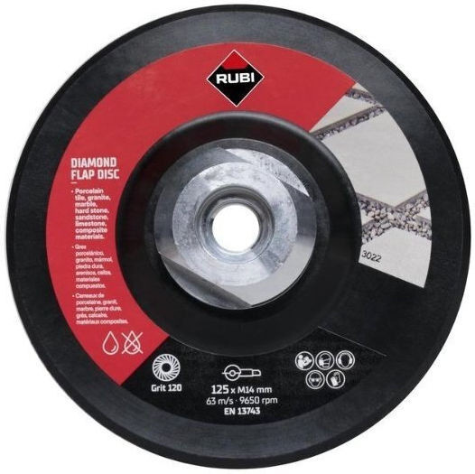 Rubi Cutting Disc for Construction Materials 125mm