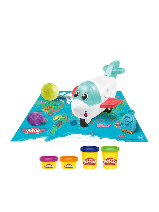 Παιχνιδολαμπάδα Play-Doh Πλαστελίνη - Παιχνίδι Για 3+ Ετών Airplane Explorer Hasbro