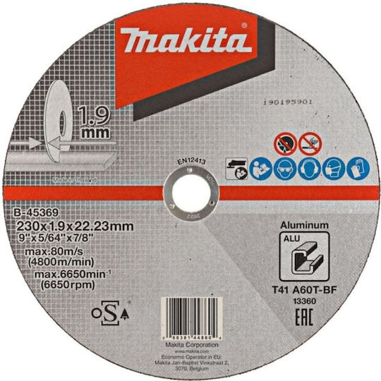 Makita Aluminum Cutting Disc 230mm