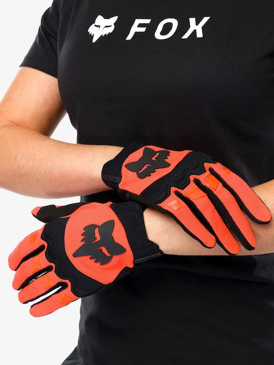 Fox Dirtpaw Summer Men's Motocross Gloves Fluo Orange