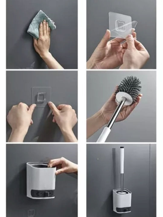 Zola Inox Badezimmer Mülleimer Grau