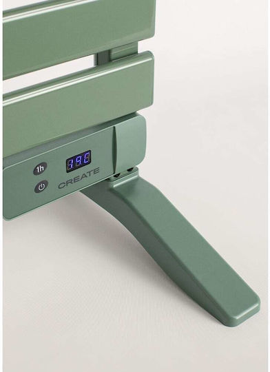 Create Suport Electric Pentru Prosoape 500W 103x55cm Verde