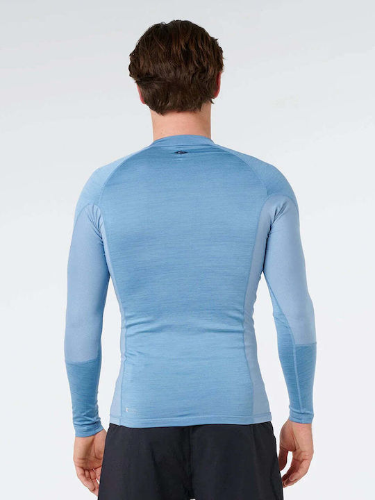 Rip Curl Upf UPF 50+ Ανδρική Μακρυμάνικη Αντηλιακή Μπλούζα Μπλε