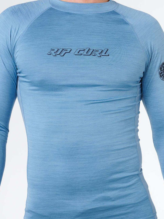 Rip Curl Upf UPF 50+ Ανδρική Μακρυμάνικη Αντηλιακή Μπλούζα Μπλε