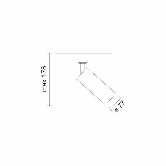 Spot Light LED Linear Ceiling Light 30W Natural White IP20