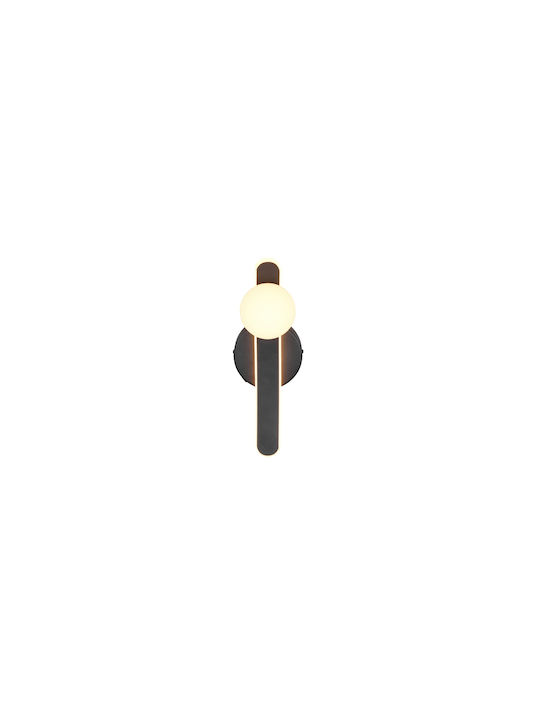 Trio Lighting Napoli Modern Black Wall Lamp