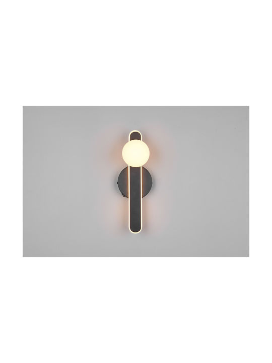 Trio Lighting Napoli Modern Black Wall Lamp
