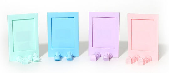 Loveinstant Plastic Photo Frame With Blue Frame