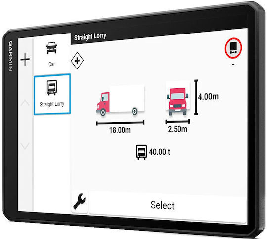 Garmin Συσκευή Пловдив GPS Dezl Lgv1020 ме Откриване 10.1" Bluetooth / USB & Слот за карта