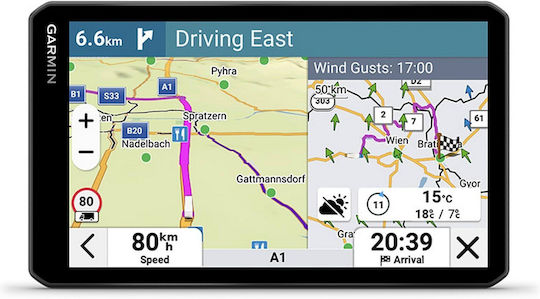 Garmin 6.95" Display GPS Device Dezl Lgv720 with Bluetooth / USB and Card Slot