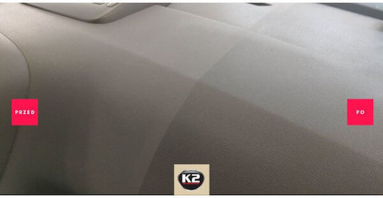 K2 Polo Cockpit Cleaning and Polishing Spray for Car Dashboard with Aroma Pineapple 750ml