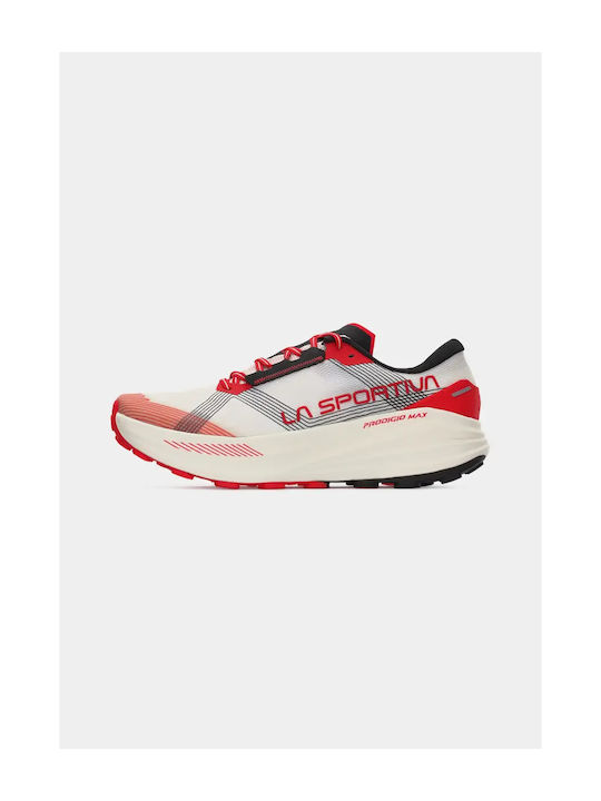 Prodigio Ανδρικά Αθλητικά Παπούτσια Running White / Lava