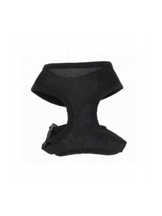 Harness Dog Black Mesh Polyester L Neck Circumference 42cm/chest Circumference 49-63cm