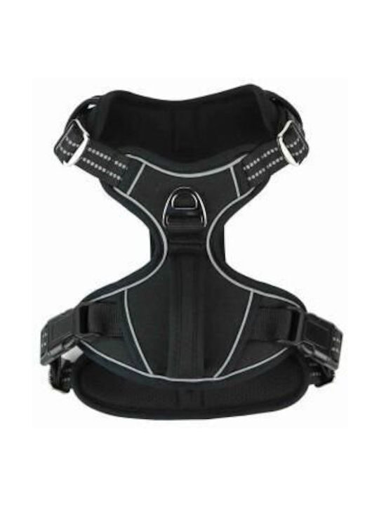 Harness Dog Black Oxford Fabric L Neck Circumference 43-60cm/chest Circumference 47-86cm