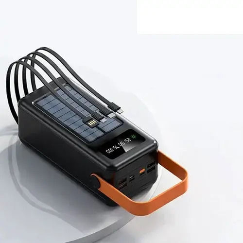 Treqa TR-957 Solar Power Bank 30000mAh Black