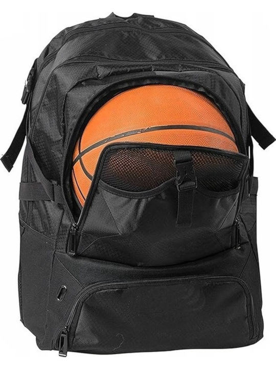 Schulranzen Rucksack Schwarz mit Flaschenhalter 35lt