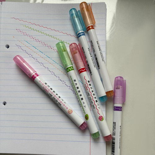 Markeri Multicolori Set 6 Bucăți