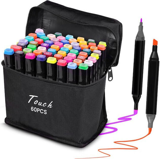 Mehrfarbige Marker Set 60 Farben