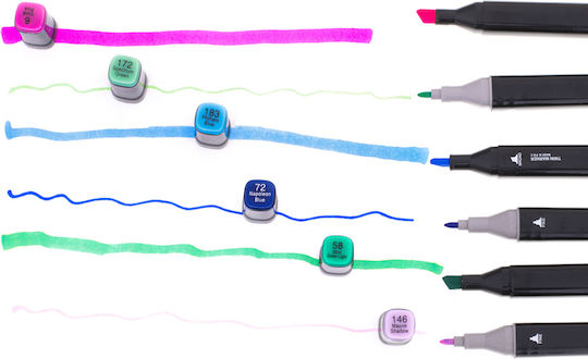 Multicolor Markers Set 168 Colours