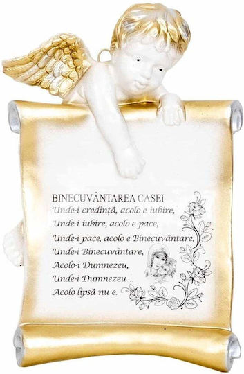 Înger De Binecuvântare Pentru Casă 28x17cm Ext 9917 Înger De Binecuvântare Pentru Casă 28x17cm Ext 9917